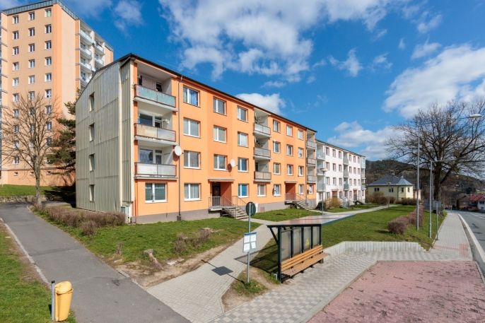 Prodej, Byt 1+kk, Nejdek