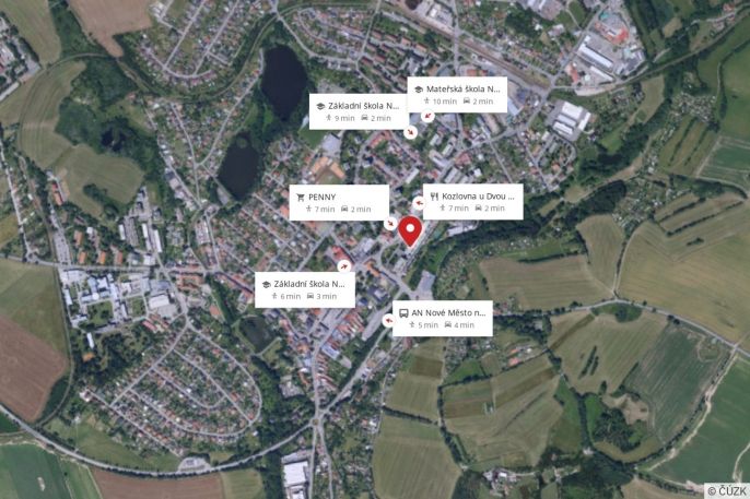 Prodej, Byt 2+1, Nové Město na Moravě