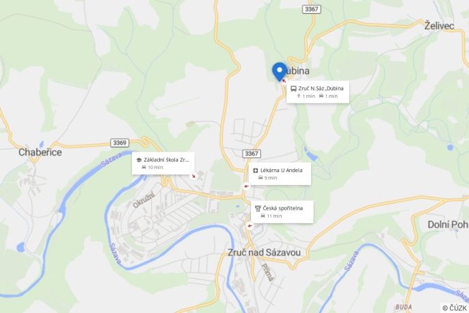 Prodej, Chalupa, Zruč nad Sázavou