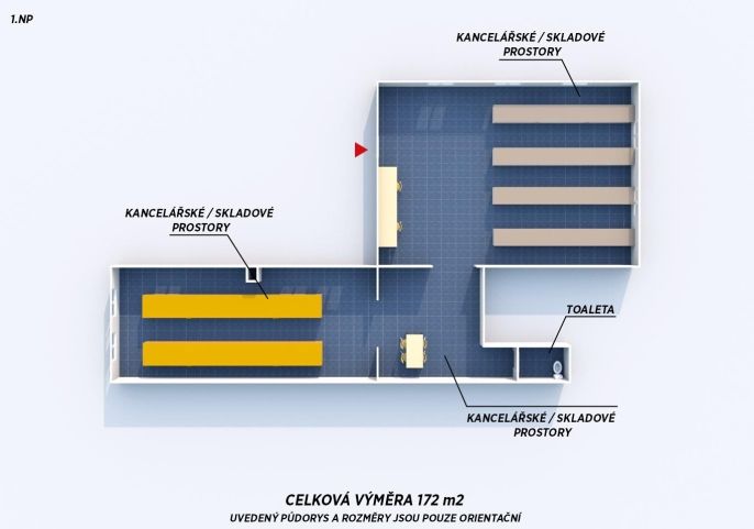 Pronájem, Kancelářský prostor, Plzeň