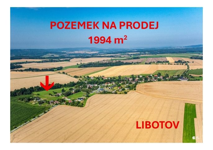 Prodej, Pozemek k bydlení, Libotov