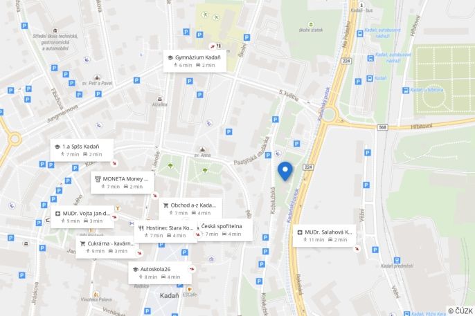 Prodej, Byt 3+1, Kadaň