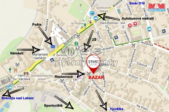 Pronájem, Obchod a služby, Brandýs nad Labem-Stará Boleslav