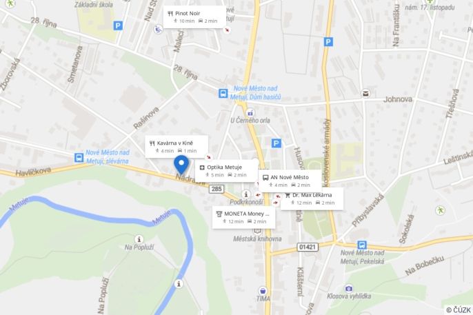 Pronájem, Byt 3+kk, Nové Město nad Metují