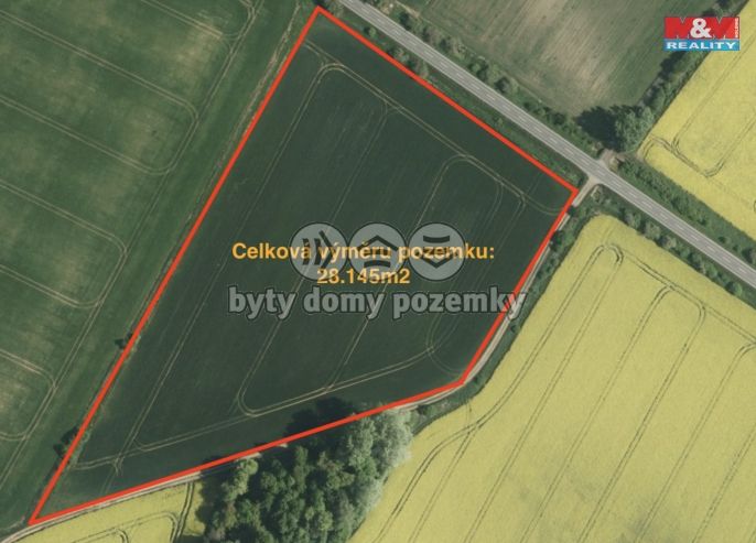 Prodej, Pole, 28145 m², Uhřičice