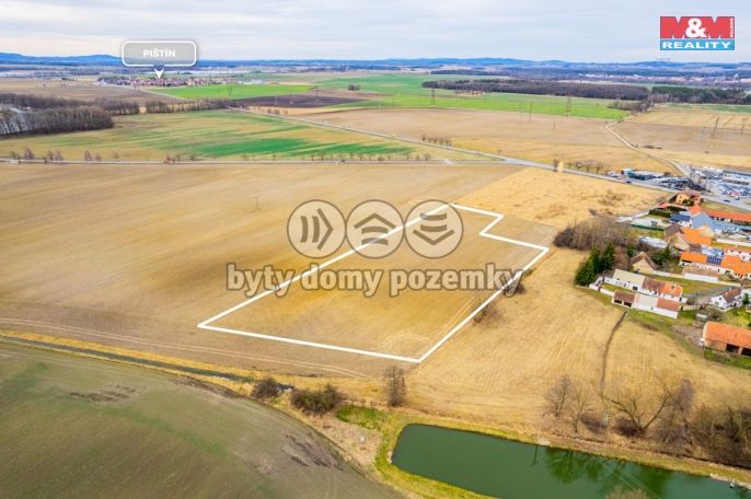 Prodej, Pozemek k bydlení, Pištín