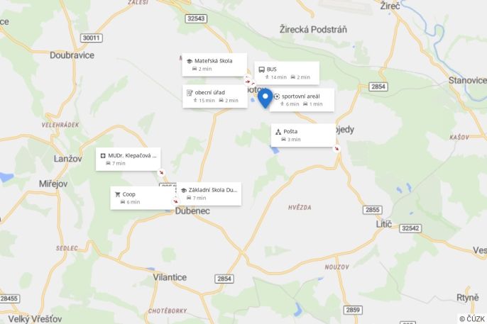 Prodej, Pozemek k bydlení, Libotov