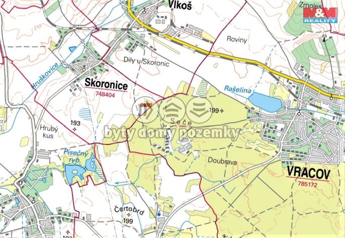 Prodej, Les, Skoronice