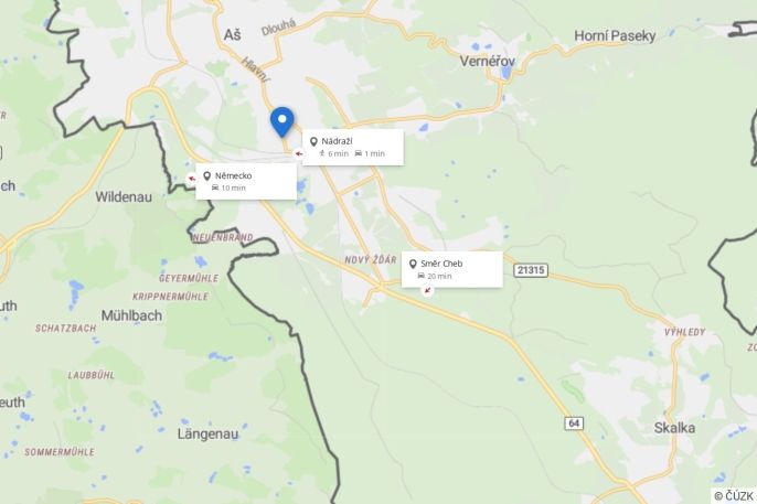 Prodej, Obchod a služby, Aš