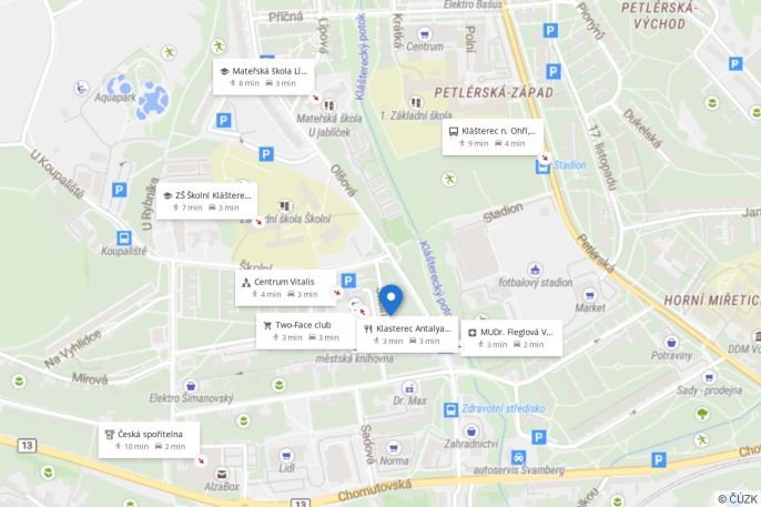 Prodej, Byt 3+1, Klášterec nad Ohří