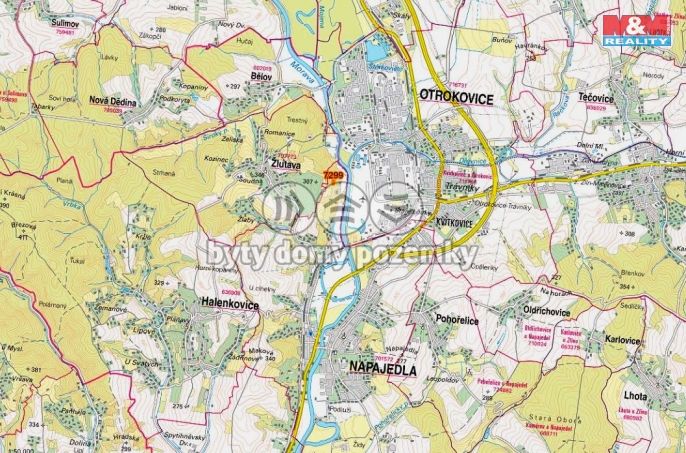 Prodej, Louka, Napajedla