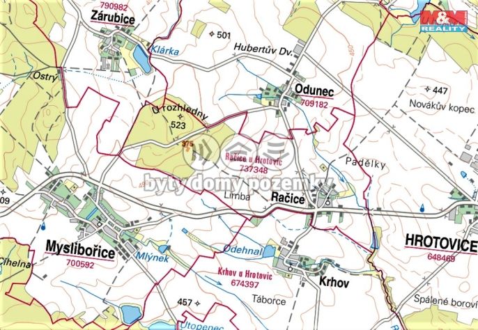 Prodej, Les, Račice