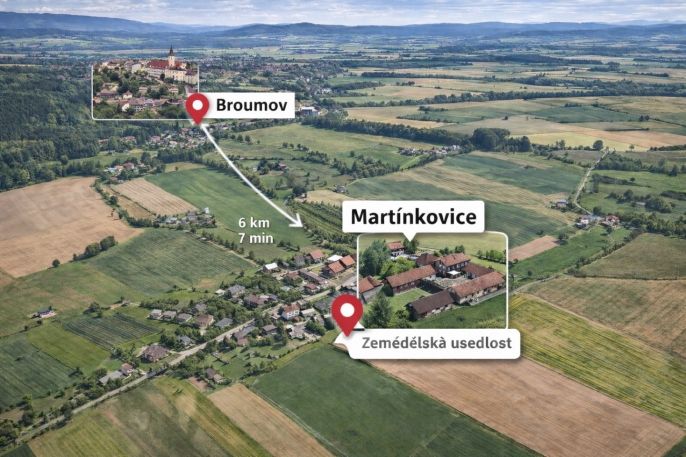 Prodej, Zemědělská usedlost, Martínkovice