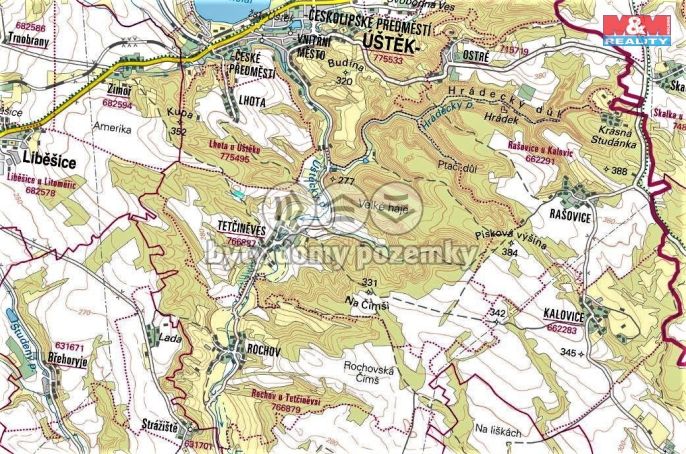 Prodej, Louka, Úštěk