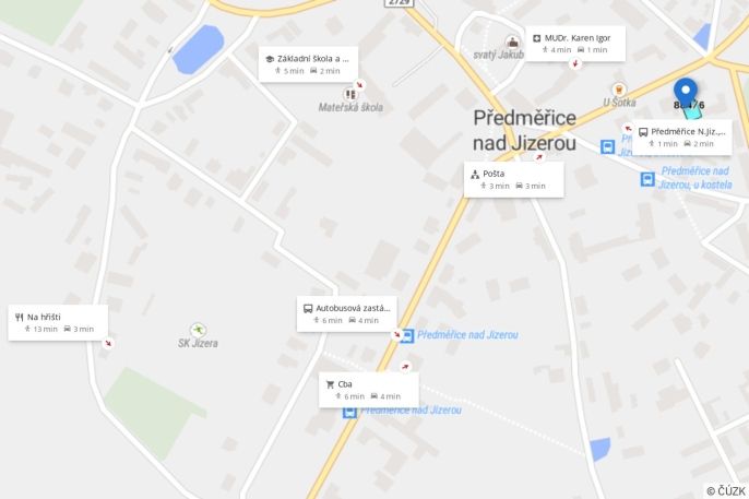 Prodej, Pozemek k bydlení, Předměřice nad Jizerou