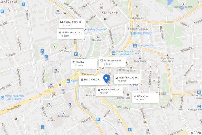 Pronájem, Byt 2+kk, Klatovy