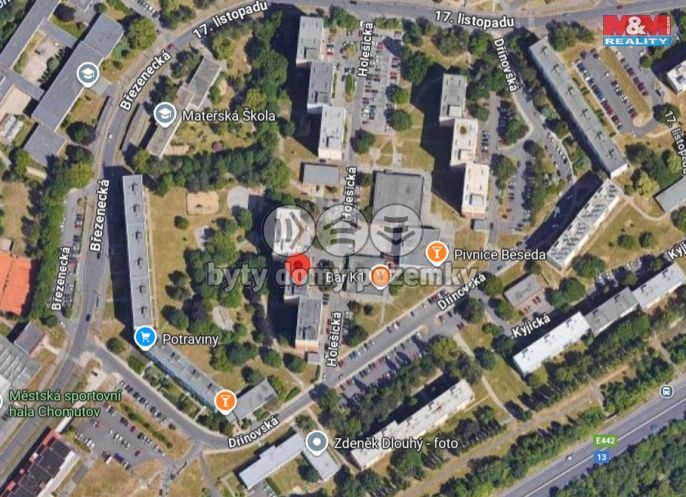 Prodej, Byt 2+1, Chomutov