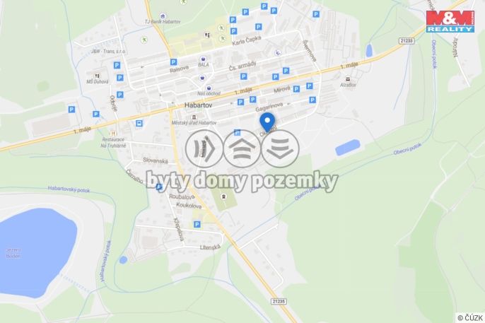 Prodej, Byt 2+1, Habartov