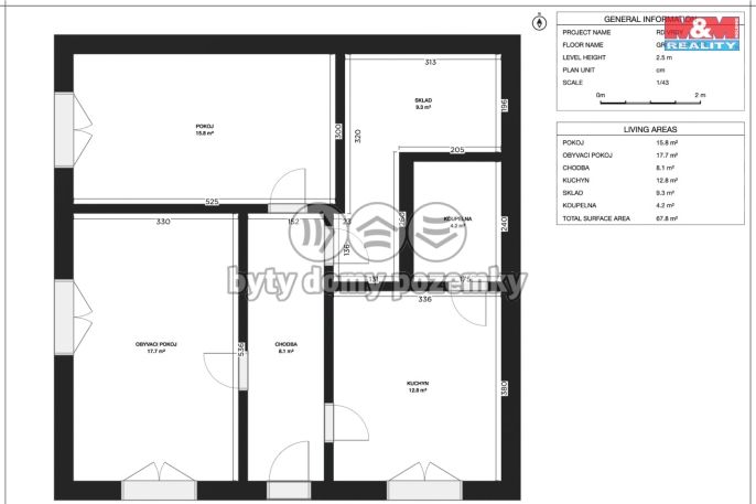 Prodej, Rodinný dům, Vrdy