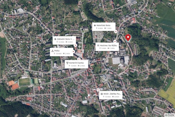 Prodej, Pozemek k bydlení, Červený Kostelec
