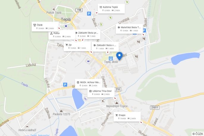 Prodej, Byt 2+1, Teplá