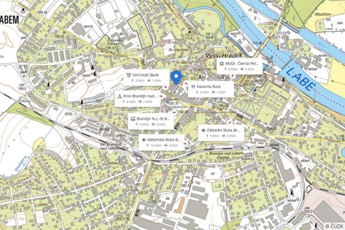 Pronájem, Byt 2+kk, Brandýs nad Labem-Stará Boleslav