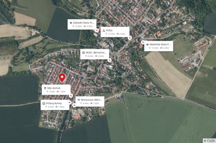 Prodej, Rodinný dům, Pchery