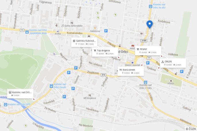 Pronájem, Byt 3+kk, Kostelec nad Orlicí