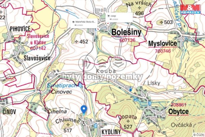 Prodej, Pozemek k bydlení, Klatovy