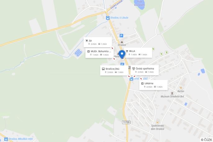 Pronájem, Byt 3+1, Strašice