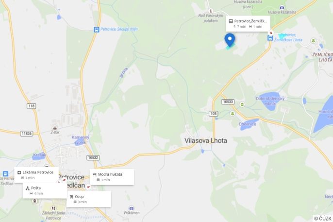 Prodej, Pole, Petrovice