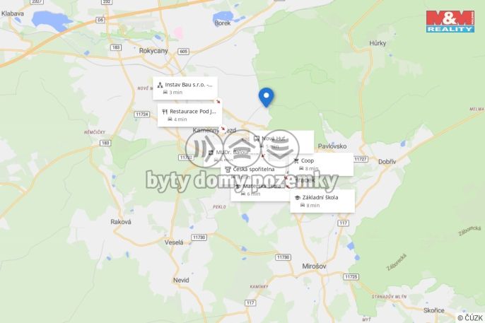 Prodej, Pozemek k bydlení, Dobřív