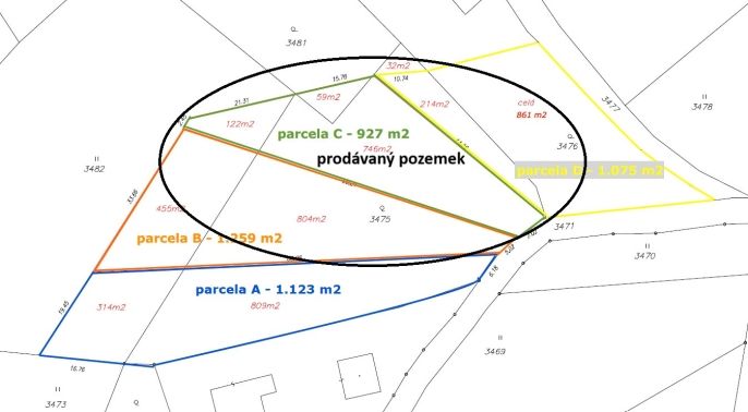 Prodej, Pozemek k bydlení, Dobré