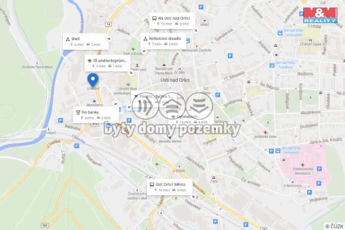 Prodej, Restaurace, stravování, Ústí nad Orlicí