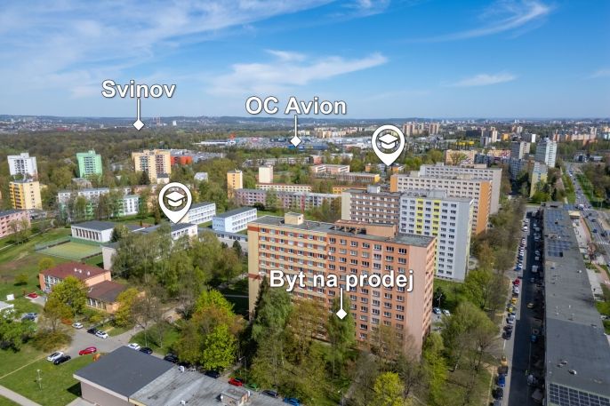 Prodej, Byt 2+1, Ostrava