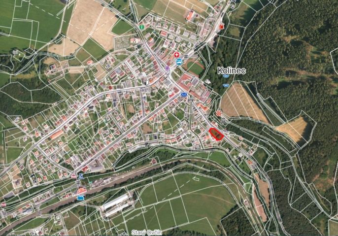 Prodej, Pozemek k bydlení, Kolinec