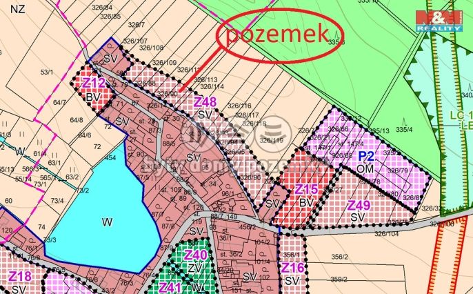 Prodej, Pozemek k bydlení, Dohalice