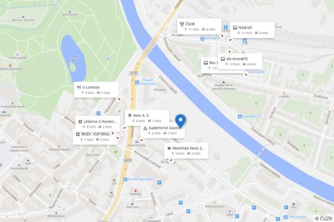 Pronájem, Byt 2+kk, Kroměříž