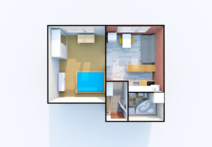 Pronájem, Byt 1+1, Děčín