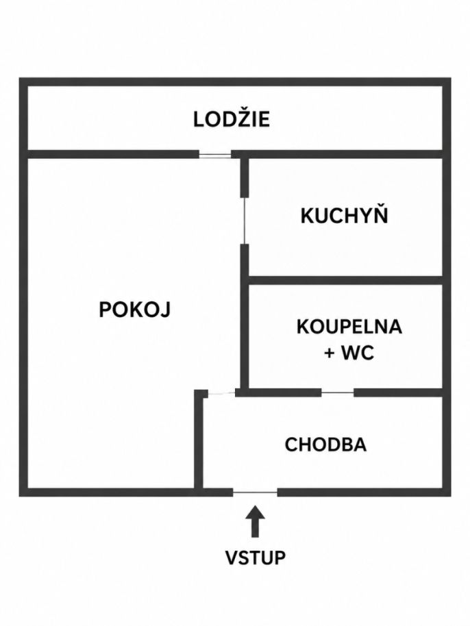 Prodej, Byt 1+1, Přerov