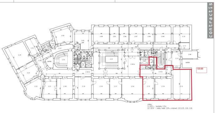 Pronájem, Kancelářský prostor, Praha