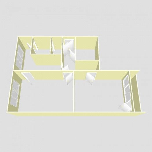 Pronájem, Byt 2+1, Chomutov