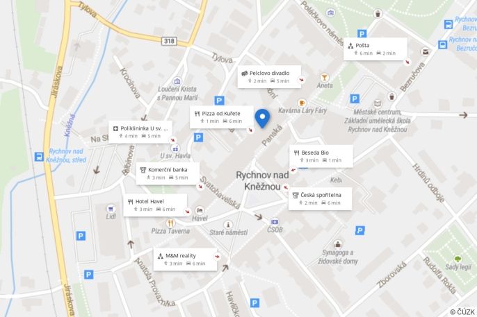 Prodej, Obchod a služby, Rychnov nad Kněžnou