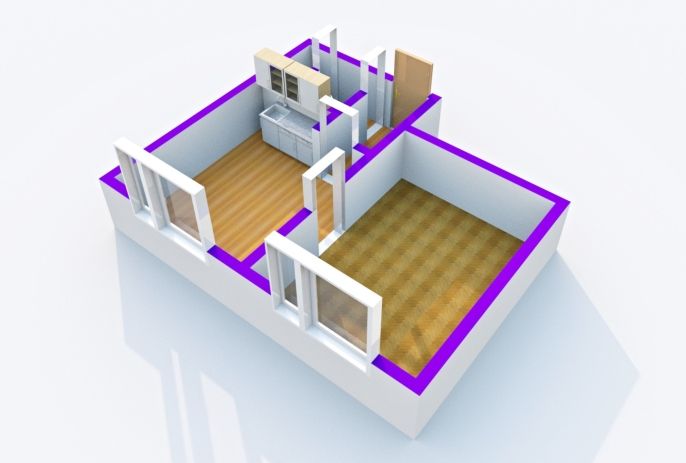 Prodej, Byt 1+1, Bílina