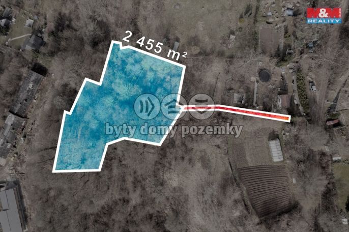 Prodej, Pozemek k bydlení, Ústí nad Labem