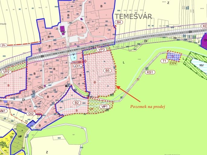 Prodej, Pozemek k bydlení, Temešvár