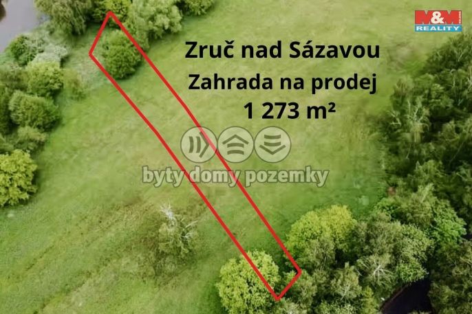 Prodej, Pozemek k bydlení, Zruč nad Sázavou