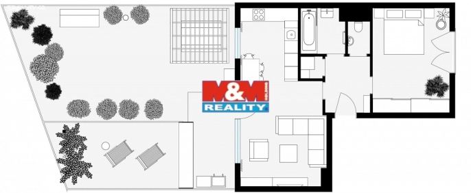 Prodej, Byt 2+kk, Praha