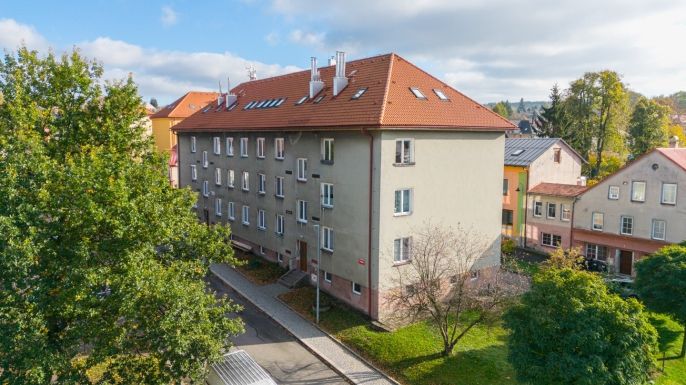 Prodej, Byt 1+kk, Kamenický Šenov