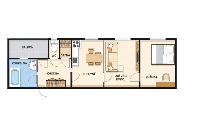 Prodej, Byt 2+1, Přerov